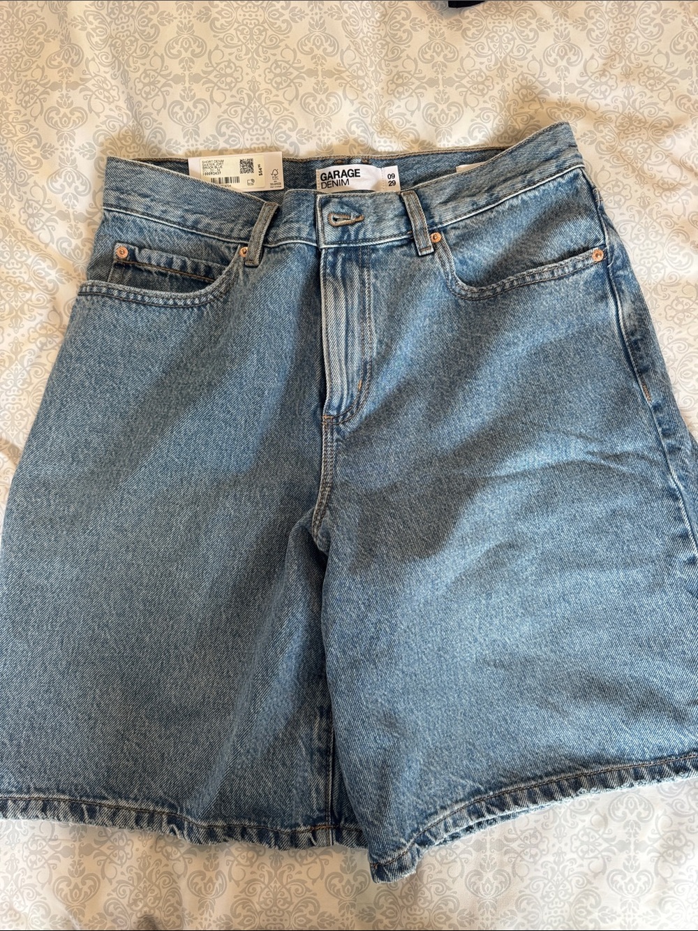 Garage Denim Bermuda Shorts - Skater Jort